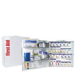 SmartCompliance Food Service First Aid Cabinet, ANSI Class B, 100 People, 337 Pieces (91379)