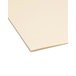 Smead 100% Recycled File Folders, 1/3-Cut Tab, Letter Size, Manila, 100/Box (10339)