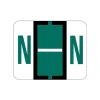 Smead BCCR Labels File Folder Label, N, Dark Green, 500 Labels/Pack (67084)