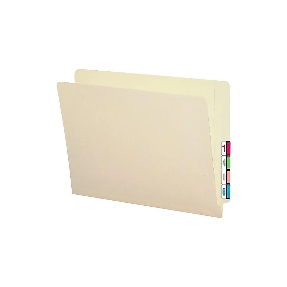 Smead BCCRN Color Coded Numeric Labels, 2, Light Orange, 500/Roll (67372)