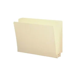 Smead End Tab File Folder, Shelf-Master Reinforced Straight-Cut Tab, Letter Size, Manila, 50/Box (24210)