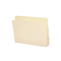 Smead End Tab File Folder, Shelf-Master Reinforced 1/3-Cut Tab, Letter Size, Manila, 100/Box (24134)