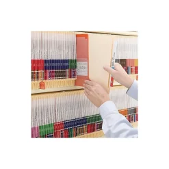 Smead End Tab File Folder, Shelf-Master Reinforced Straight-Cut Tab, Legal Size, Manila, 100/Box (27110)