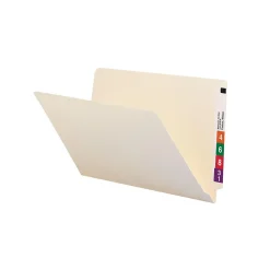 Smead End-Tab File Folders, Straight-Cut Tab, Legal Size, Manila, 100/Box (27100)