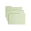 Smead FasTab Hanging File Folders, 1/3 Cut, Legal Size, Moss, 20/Box (64083)