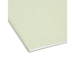 Smead FasTab Hanging File Folders, 1/3 Cut, Legal Size, Moss, 20/Box (64083)
