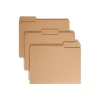 Smead File Folder, 1/3-Cut Tab, Letter Size, Kraft, 50/Box (10830)