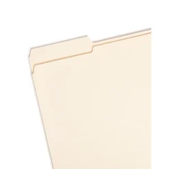 Smead File Folder, Reinforced 1/3-Cut Tab, 1-1/2" Expansion, Letter Size, Manila, 50/Box (10405)