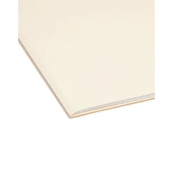 Smead File Folder, Reinforced 1/5-Cut Tab, Letter Size, Manila, 100/Box (10356)