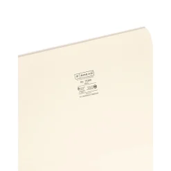 Smead File Folder, Straight-Cut, Legal Size, Manila, 100/Bx (15300)