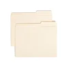 Smead File Folders, 2/5-Cut Tab, Letter Size, Manila, 100/Bx (10385)
