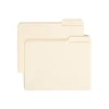 Smead File Folders, Reinforced 1/3-Cut Tab Right Position, Letter Size, Manila, 100/Box (10337)