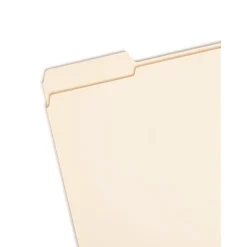 Smead File Folders, Reinforced 1/3-Cut Tab, Letter Size, Manila, 100/Box (10335)