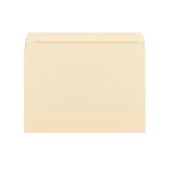 Smead File Folders, Straight-Cut Tab, Letter Size, Manila, 100/Box (10300)