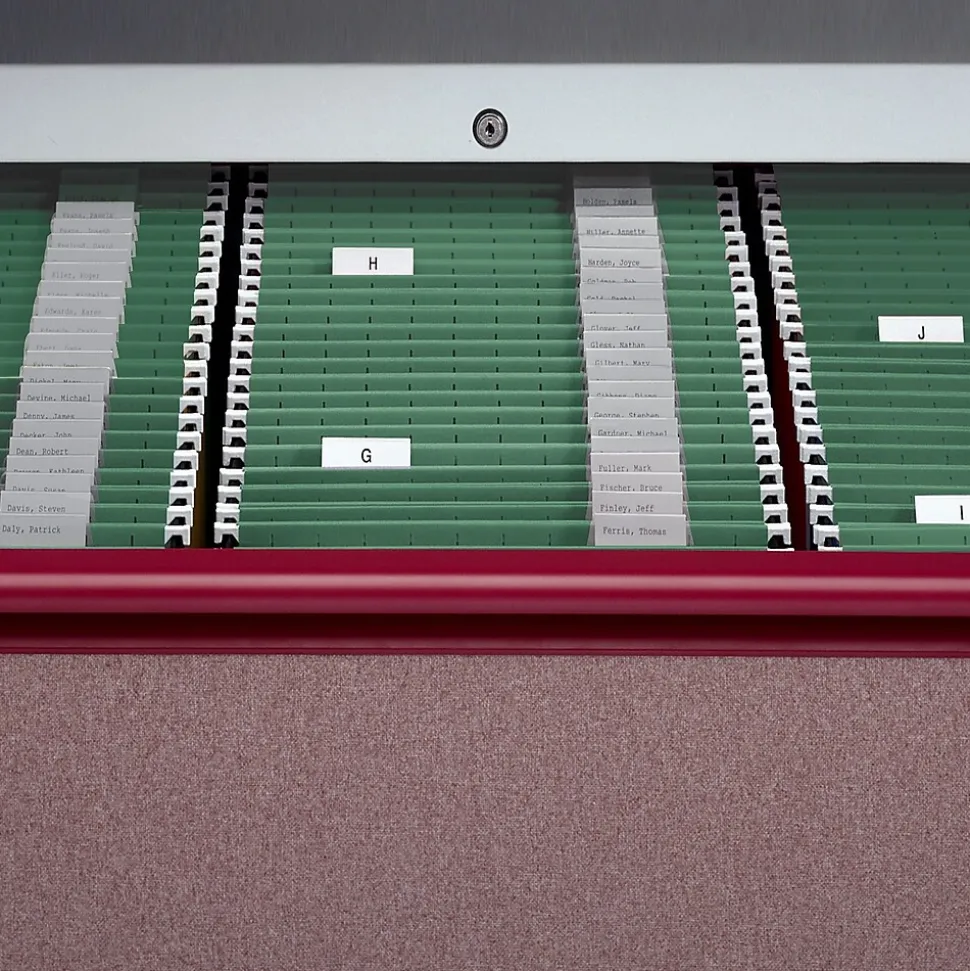 Smead Hanging File Folders, 1/5-Cut Tab, Legal Size, Standard Green, 25/Box (64155)