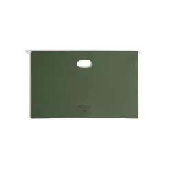 Smead Hanging File Folders, 3 1/2" Expansion, Legal Size, Standard Green, 10/Box (64320)