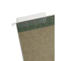 Smead Heavy Duty TUFF Recycled Hanging File Folder, 3-Tab Tab, Legal Size, Standard Green, 20/Box (64136)