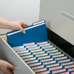 Smead Pressboard File Folder, 1/3-Cut Tab, 1