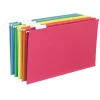 Smead Recycled Hanging File Folder, 5-Tab Tab, Legal Size, Assorted Colors, 25/BX (64159)