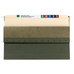 Smead Recycled Hanging File Pocket, 1.75
