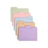 Smead SuperTab File Folders, 1/3 Cut, Letter Size, Multicolor, 100/Box (11961)