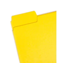 Smead SuperTab File Folder, Oversized 1/3-Cut Tab, Letter Size, Assorted Colors, 24 per Pack (11956)