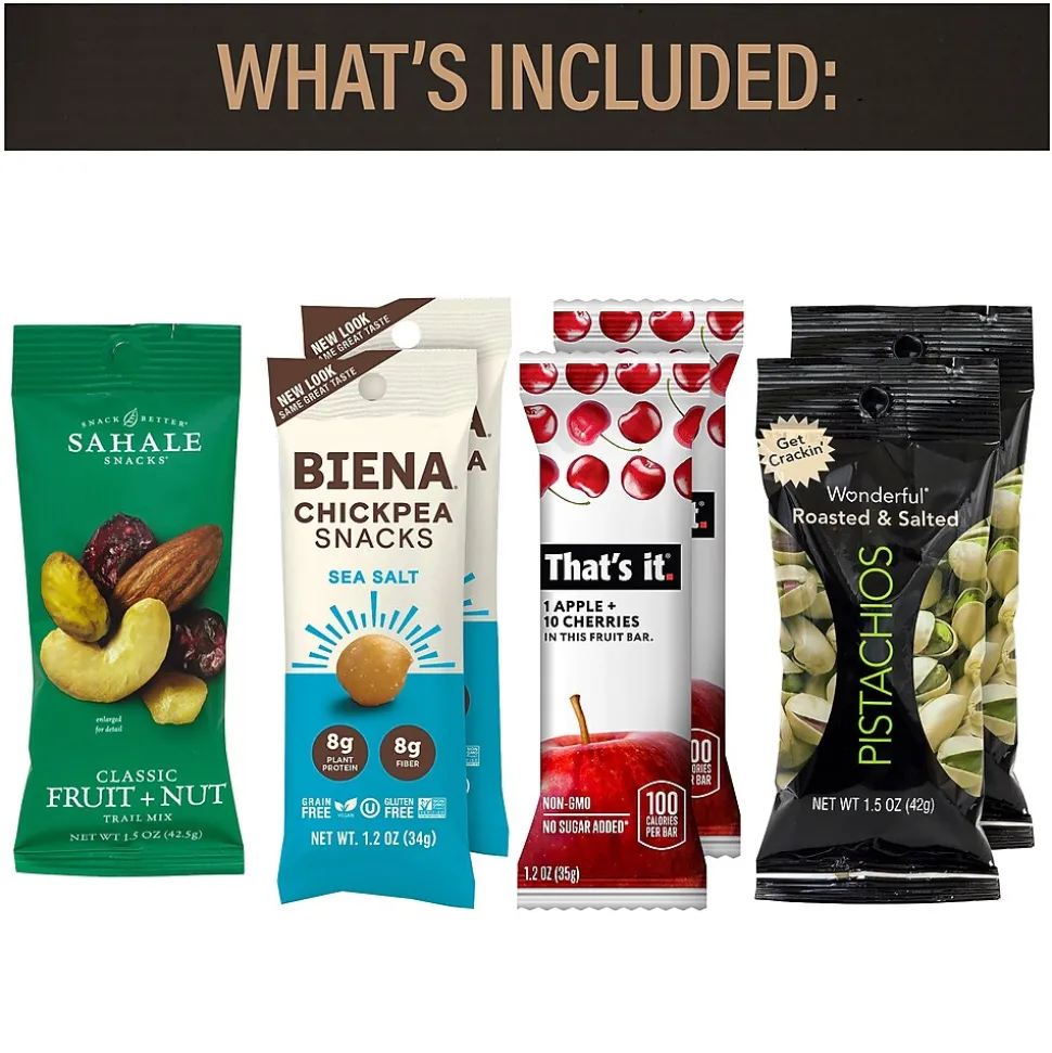 Snack Box Pros Vegan Snack Box, 15/Box (700-S0126)