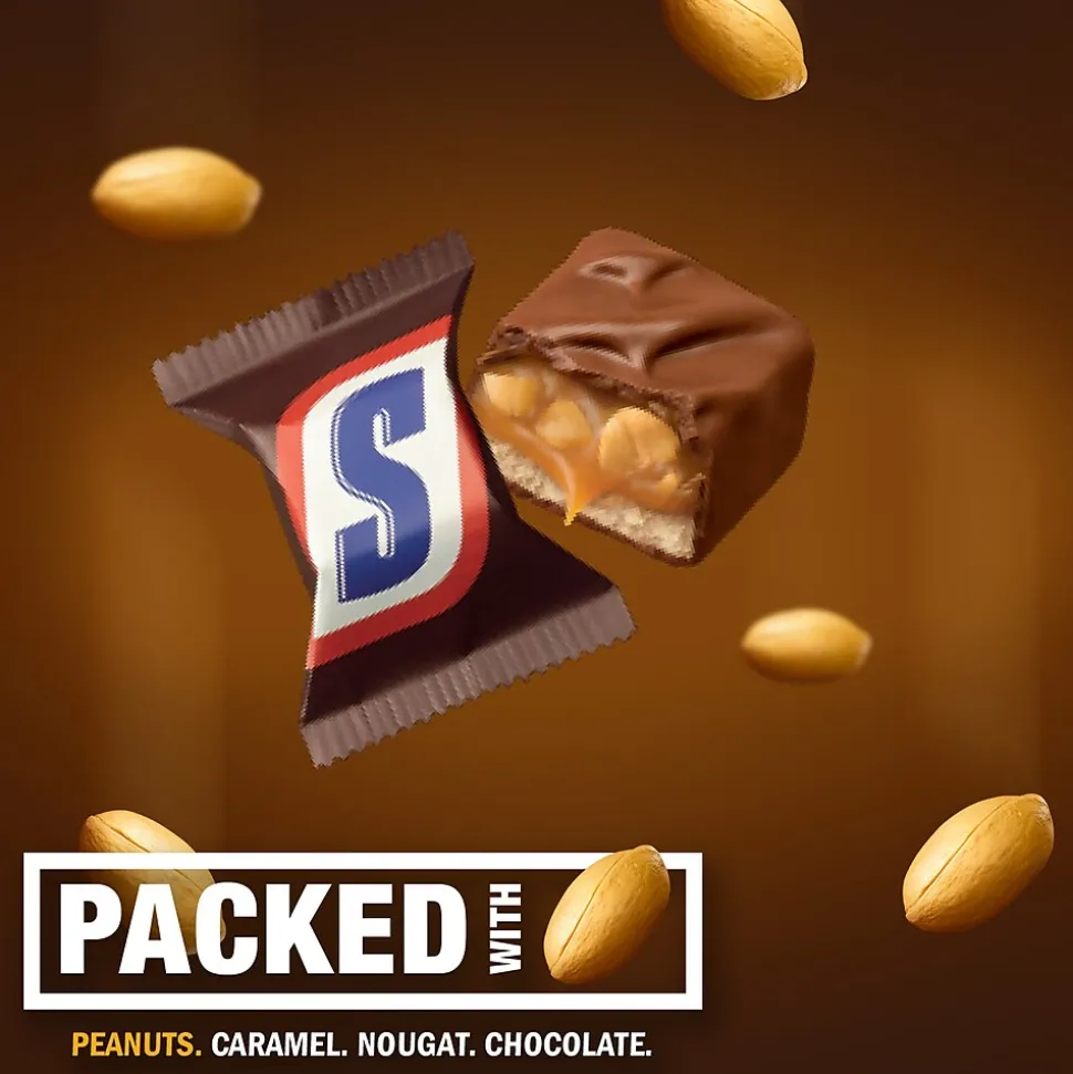 Snickers Minis Milk Chocolate Candy Bar, 35.6 oz., 2/Bag (MMM21024)