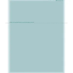 Solid Color Laser Statements, Style C, with Credit Card Information, Teal