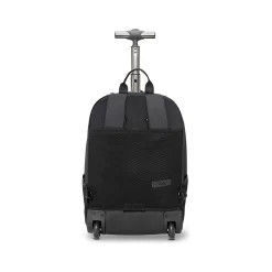 Solo New York Bleecker Laptop Backpack with Wheels, Medium, Black (UBN786-4)