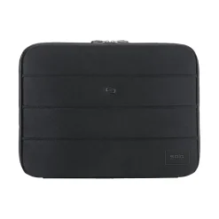 Solo New York Bond Neoprene Laptop Sleeve for 15.6" Laptops, Black (PRO115-4)