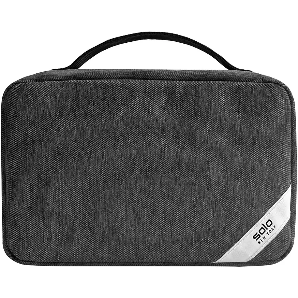 Solo New York Bridge RFID Polyester Travel Technology Case, Gray (UBN293-4/10)