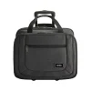 Solo New York Bryant Polyester Briefcase, Laptop Compatible, Rolling, TSA Checkpoint Friendly, Gray (PT138-4/10)
