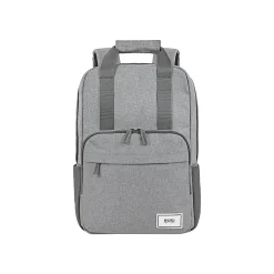 Solo New York Claim 15.6" Laptop Backpack, Heathered Gray Polyester (UBN760-10)