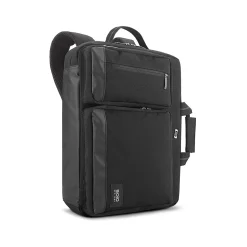 Solo New York Duane Hybrid Polyester Briefcase, Laptop Compatible, Black (UBN310-4)