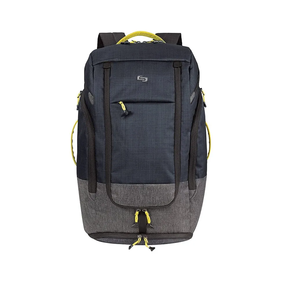 Solo New York Everyday Max Laptop Backpack, Large, Navy (ACV732-4)