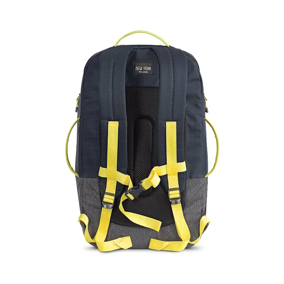 Solo New York Everyday Max Laptop Backpack, Large, Navy (ACV732-4)