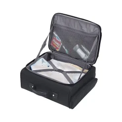 Solo New York Midtown Collection Columbus Laptop Rolling Briefcase, Black Polyester (B64-4)