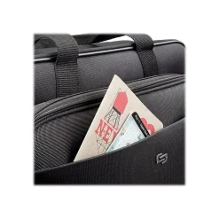 Solo New York Midtown Empire Laptop Rolling Briefcase, Black Polyester (CLS910-4)