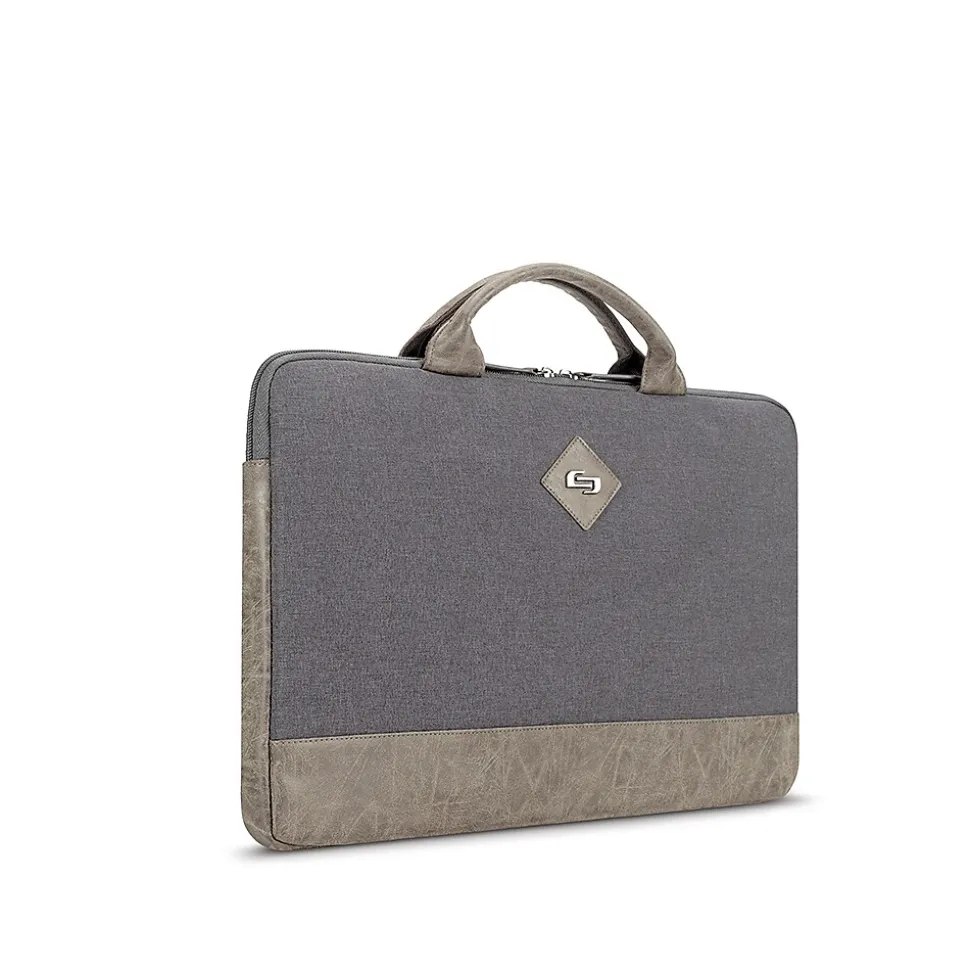 Solo New York Pilot Slim Brief 15.6 Inch Laptop Sleeve (UBN130-10)