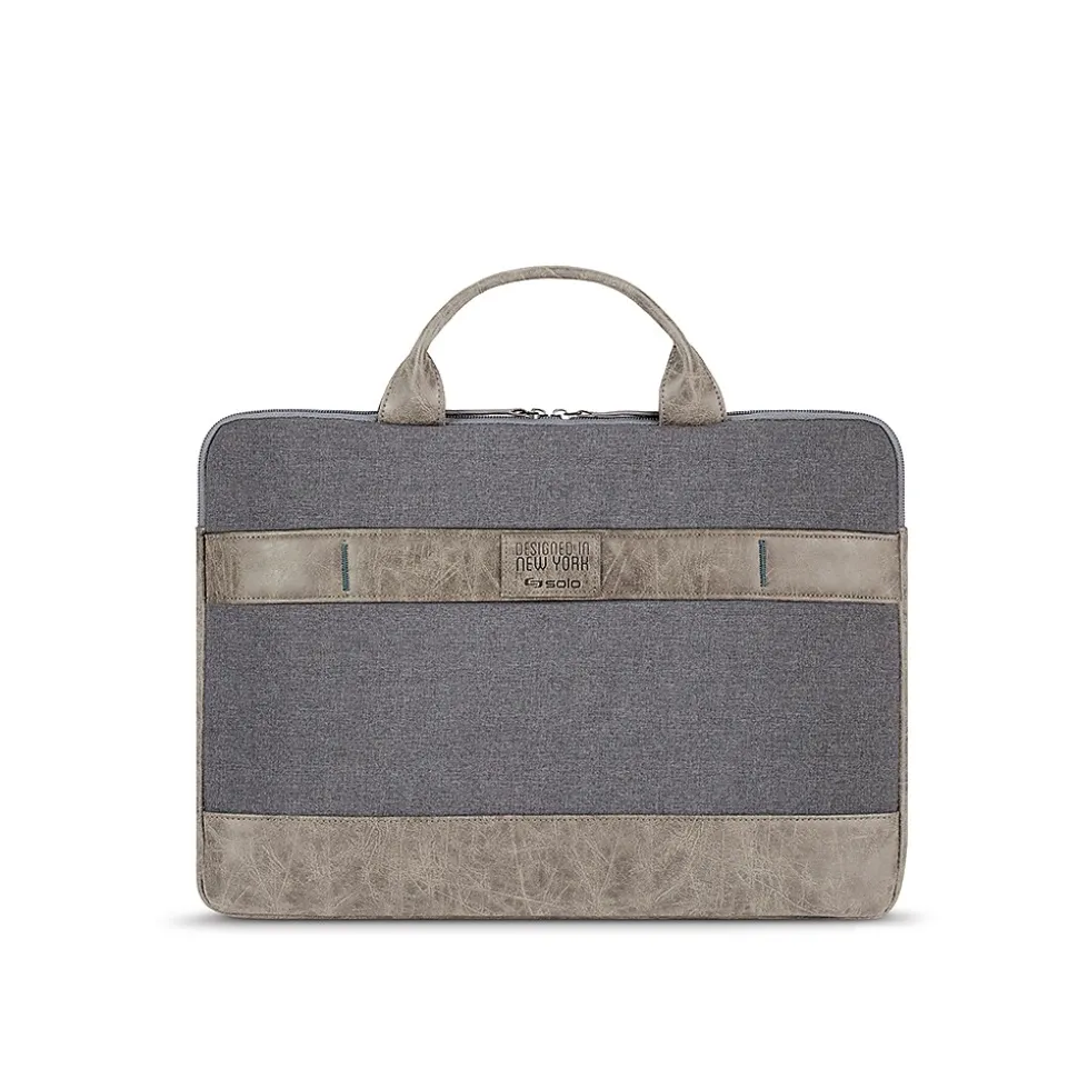 Solo New York Pilot Slim Brief 15.6 Inch Laptop Sleeve (UBN130-10)