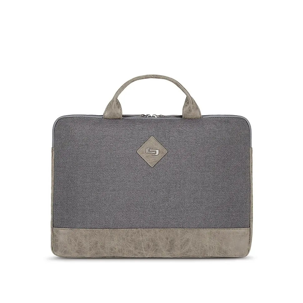 Solo New York Pilot Slim Brief 15.6 Inch Laptop Sleeve (UBN130-10)
