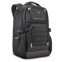 Solo New York Pro Black Mesh 17.3" Laptop Backpack (PRO742-4)