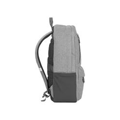 Solo New York Re:cover Laptop Backpack, Heathered Gray Polyester (UBN761-10)