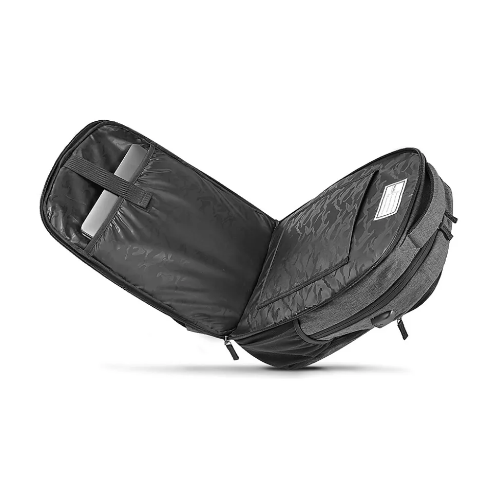 Solo New York Re:Discover Laptop Backpack, Medium, Gray (UBN715-10)