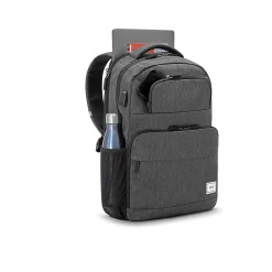 Solo New York Re:Discover Laptop Backpack, Medium, Gray (UBN715-10/4)
