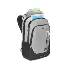 Solo New York Region Laptop Backpack, Gray Nylon (VAR704-10)