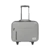 Solo New York Re:Start 15.6" Polyester Rolling Laptop Bag, Heathered Gray (UBN915-10)