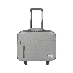 Solo New York Re:Start 15.6" Polyester Rolling Laptop Bag, Heathered Gray (UBN915-10)
