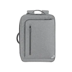 Solo New York Re:utilize Hybrid Backpack, Laptop Compatible, Heathered Gray (UBN762-10)